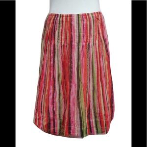 Yansi Fugel Cotton Lined Skirt, Size‎ 6